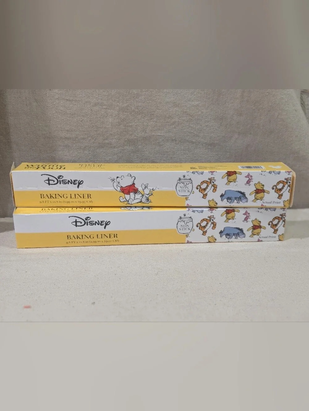 Winnie Pooh Baking Liner Roll Non-Stick New Unopened 2 Rolls 9.8 ft x 11.8 ft